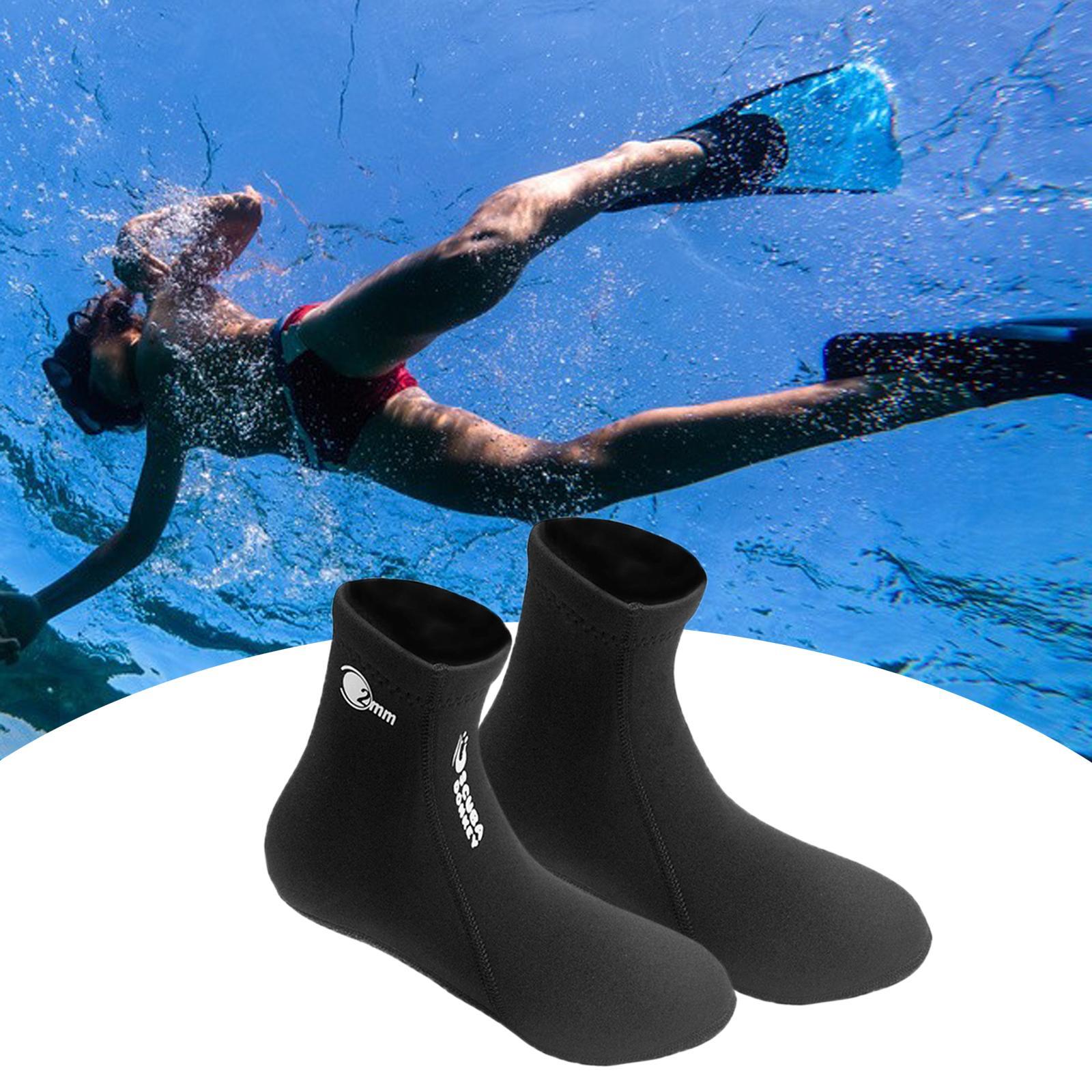 Neoprene Socks Diving Flexible Beach Water Boots for Adult Scuba Surfing, Snorkeling