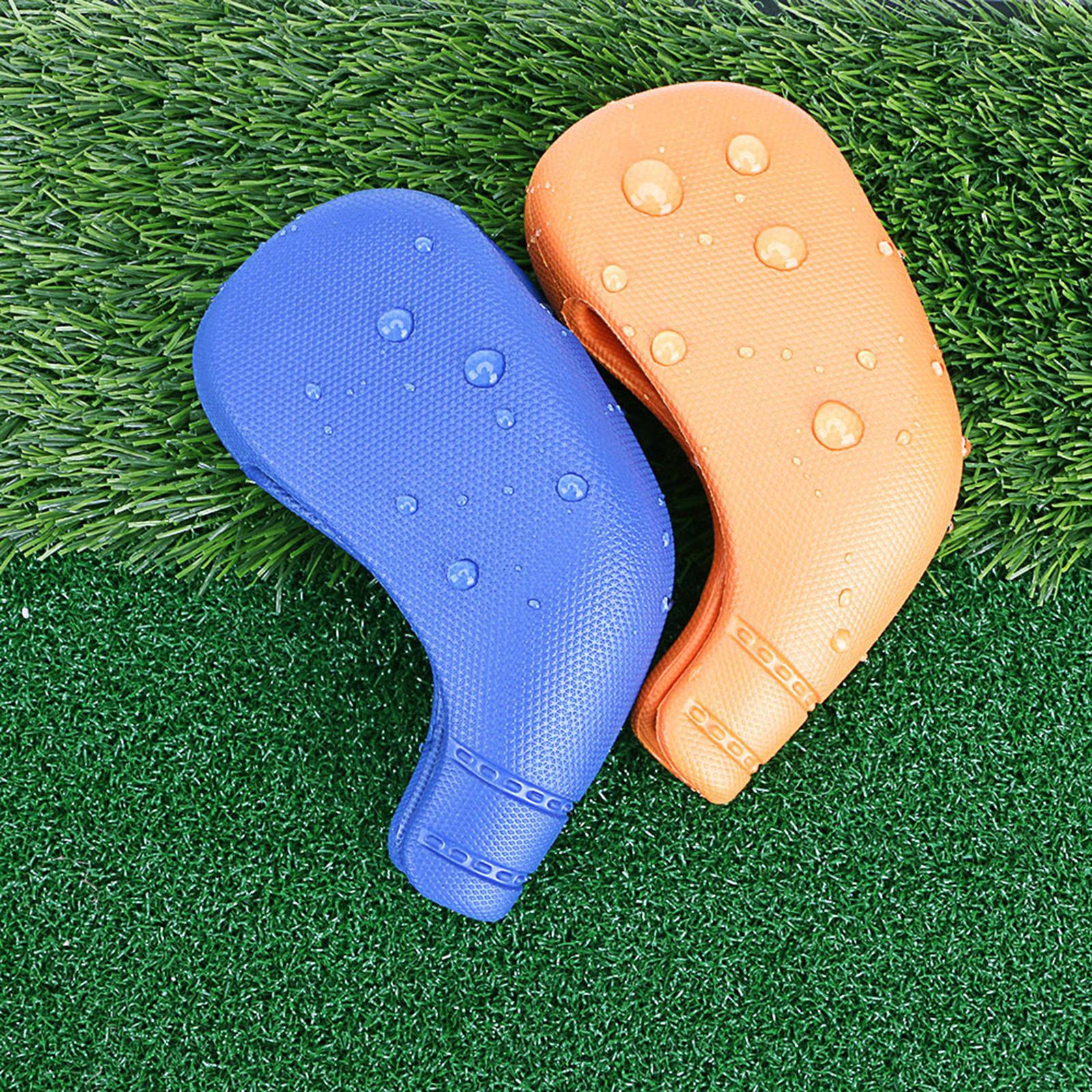 Golf Club Head Cover,Golf Wedges Headcovers Golf Iron Covers Fit Most Irons Club, Golf Head Protector Golf Training Equipment Waterproof