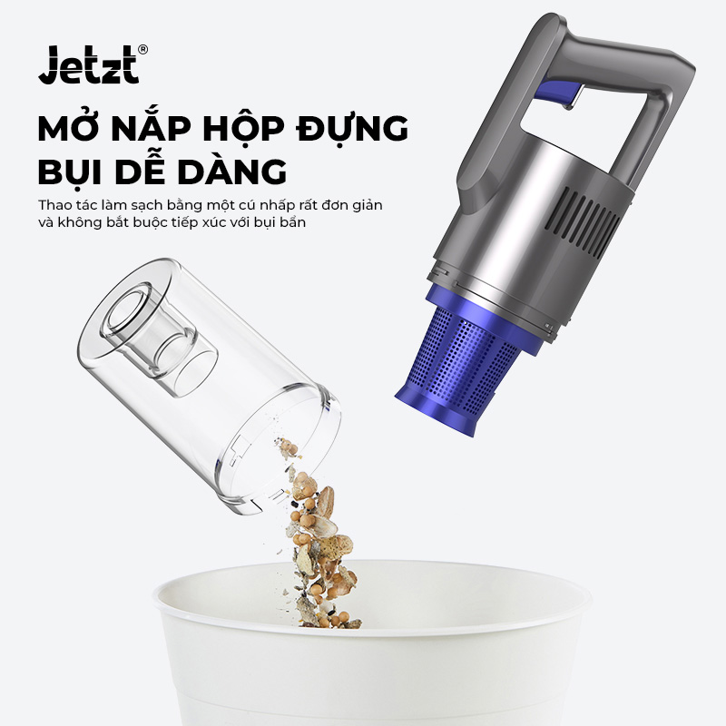 Máy hút bụi cầm tay đa năng, tiện lợi JETZT S20, hàng chính hãng