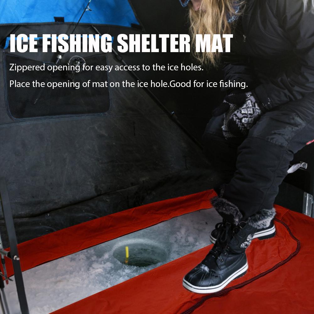 Waterproof Tent Mat Camping Mat Ice Fishing Mat for Fishing Camping Backpacking Hiking