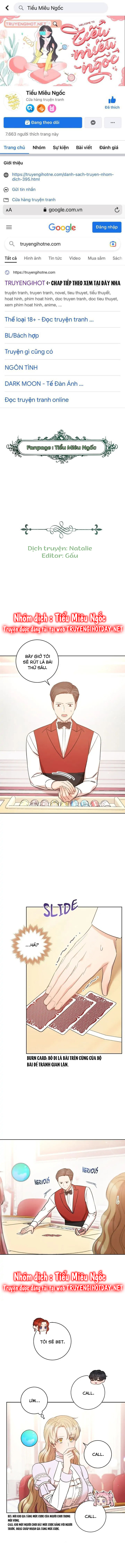 tiểu thư của những lá bài chapter 27 1