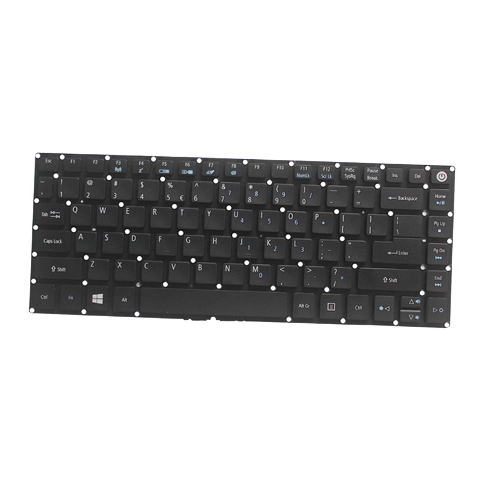 New Laptop Replacement Full Keyboard US English Layout Keyboard Computer Notebook Parts Accessories Black for E5 473 491G 474G 432G 452G