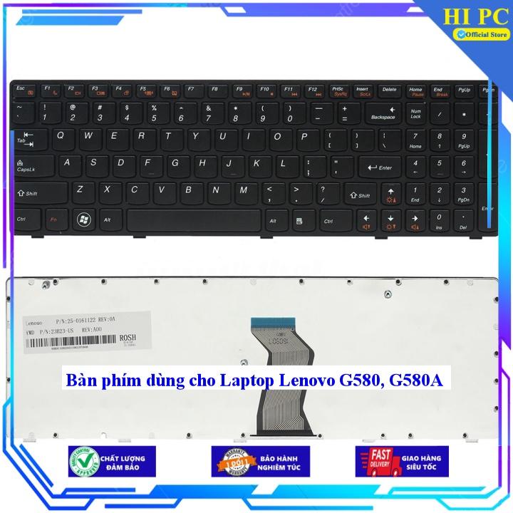 Bàn phím dùng cho Laptop Lenovo G580 G580A -- Hàng Nhập Khẩu