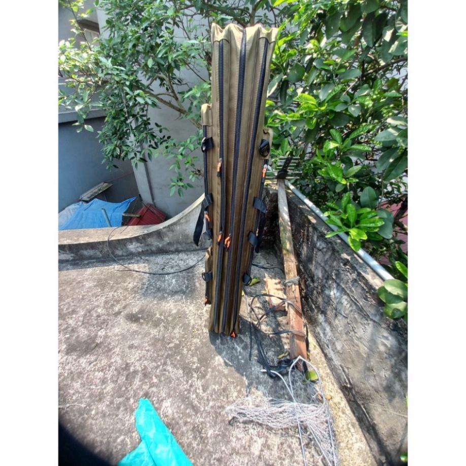 Xả hàng sale bao đựng cần 90cm,1m2,1m3,1m4,1m5 2 ngăn, 3 ngăn chống thấm cao cấp, túi đựng cần 2 ngăn, 3 ngăn - uy tín -