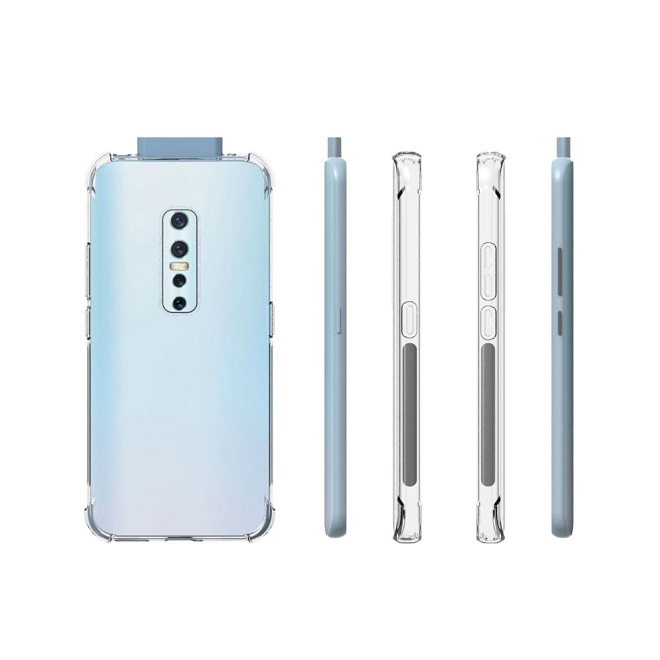 Ốp lưng Silicon dẻo trong, suốt chống sốc cho Vivo V17 Pro