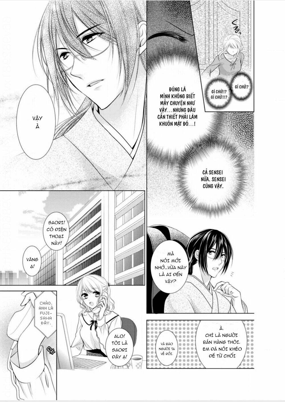 tiểu thuyết gia gợi cảm thì thầm bên tai cô gái nhỏ chapter 4 9