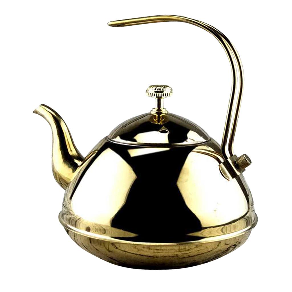 2L Whistling Tea Kettle with Handle Stainless Steel Teapot for Stovetops