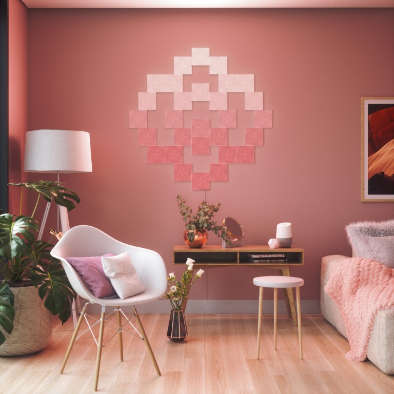 Đèn LED RGB lắp ghép thông minh Nanoleaf Canvas 1 ô đèn