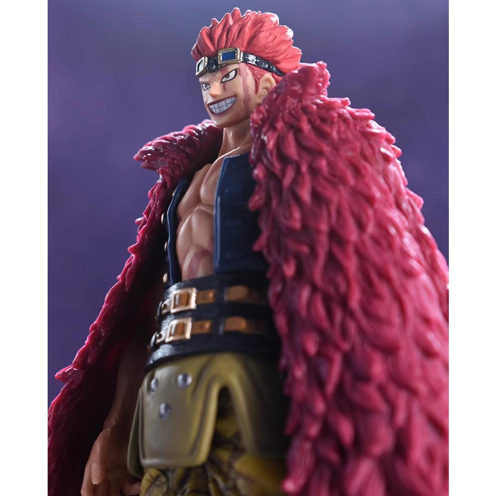 Mô Hình OnePiece Eustass Kid wano siêu ngầu cao 17cm nặng 250g , Figure OnePiece