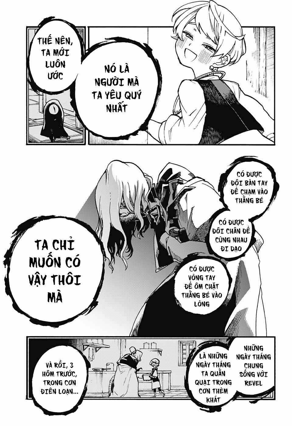 những bức họa quái dị của phù thủy chapter 14 13