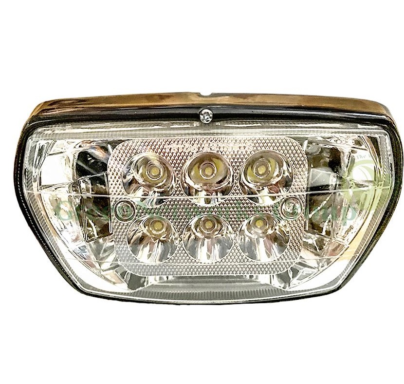 Bộ mặt nạ đèn pha led 6 bóng cho super dream