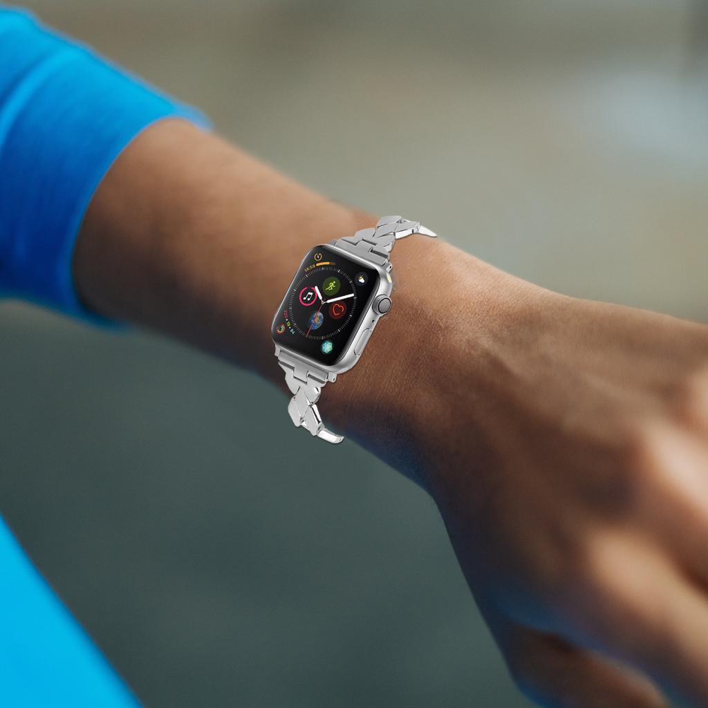 Stainless Steel Wrist Watch Strap For Apple iWatch 2/3/4