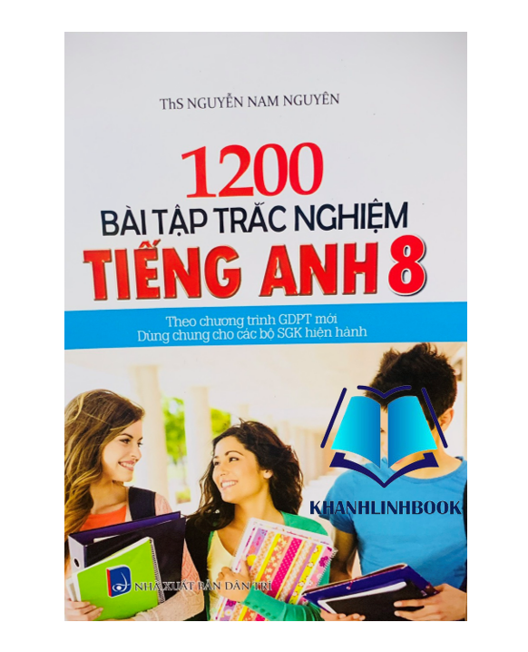 Sách - 1200 Bài tập trắc nghiệm tiếng anh 8