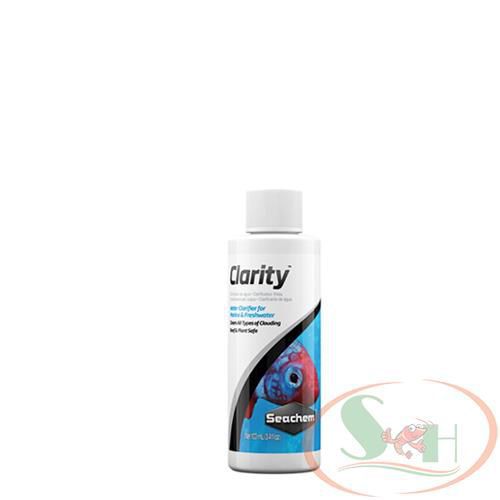 Làm trong nước Seachem Clarity khử đục bụi cặn li ti bể cá tép thủy sinh