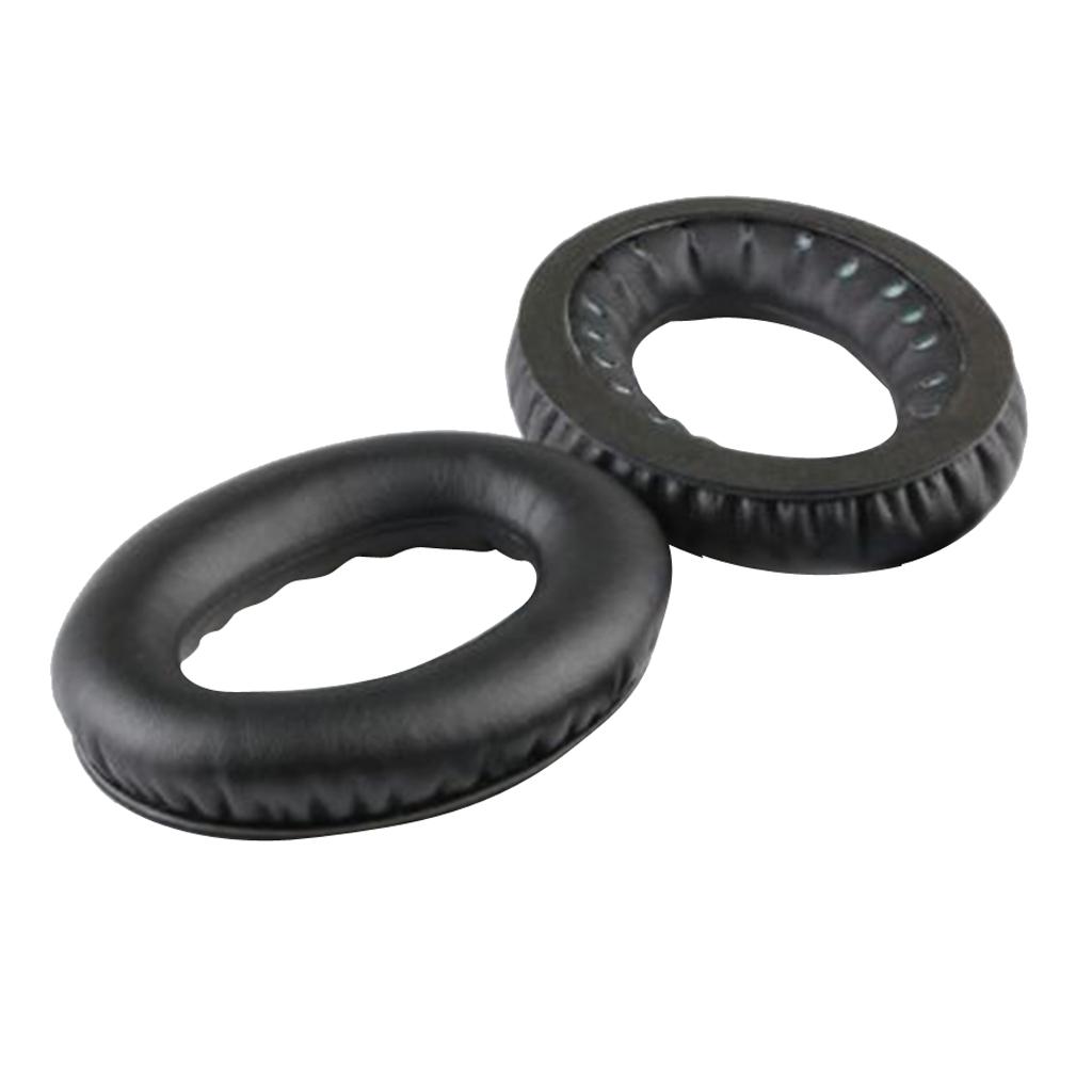 Replacement Ear Pads Cushions for Bose QC2 15 25 35 AE2 AE2i Headphone Black