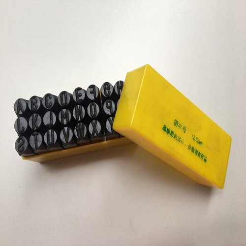 Bộ đóng chữ thép thường 12,5mm DC11