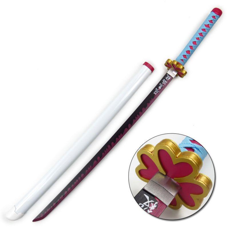(Lưỡi gỗ dài 104cm) Đạo Cụ Cosplay Viêm Trụ Rengoku Trong Kimetsu No Yaiba