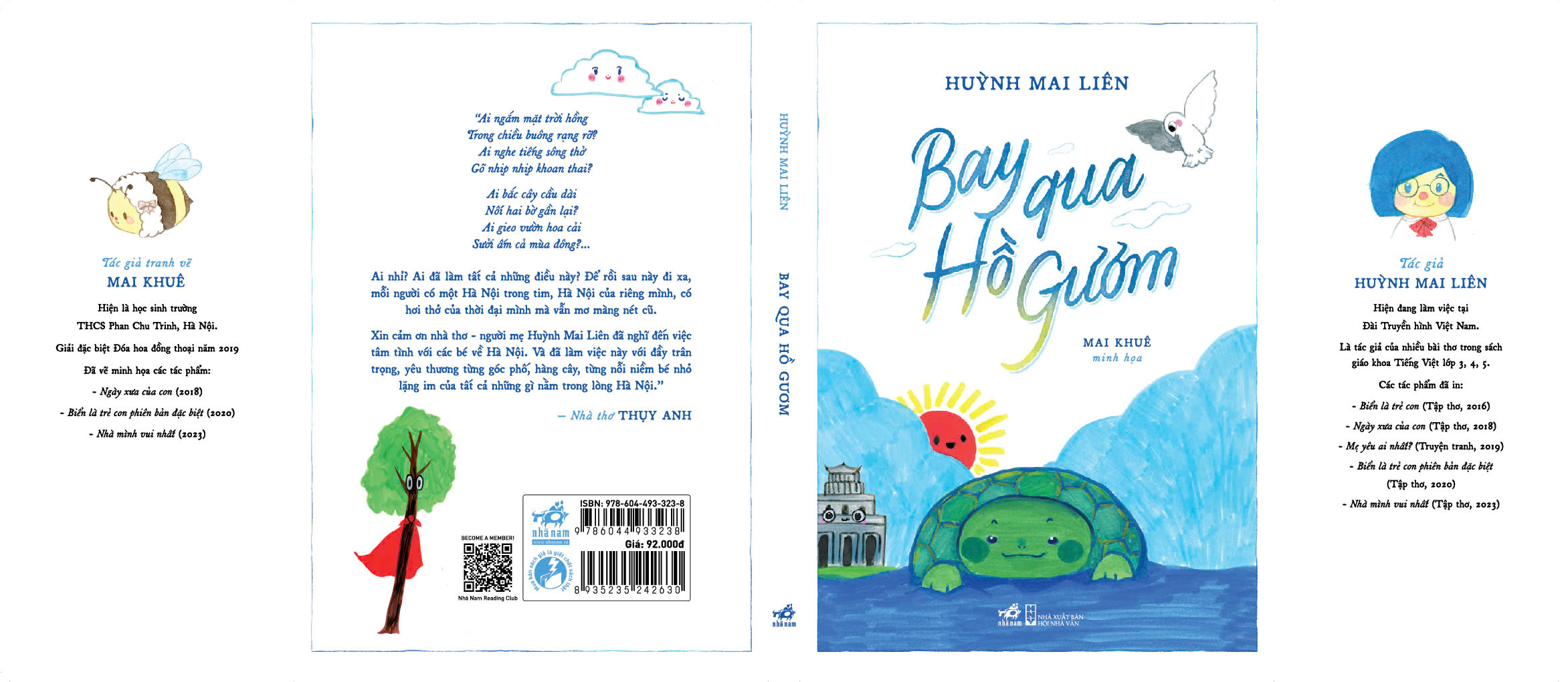 Sách - Bay qua Hồ Gươm (Huỳnh Mai Liên) (Nhã Nam Official)