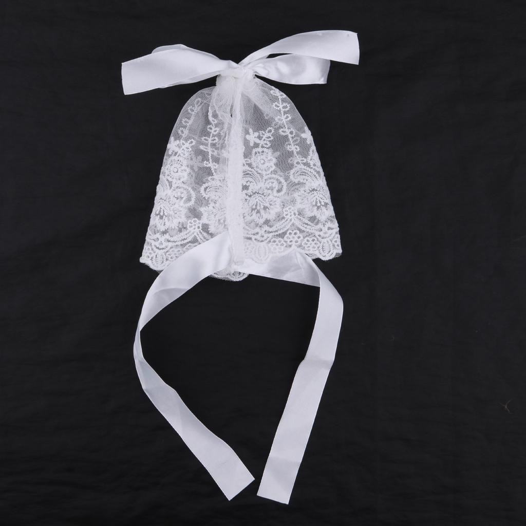 Baby Girls Lace Floral Jumpsuit Hat Photo Photography Props Lace Cap