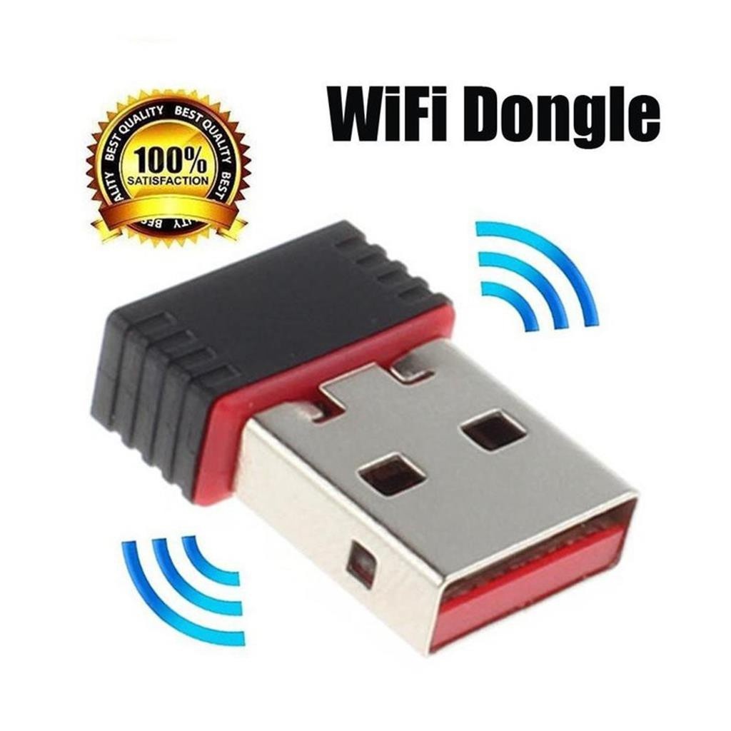 USB Thu Wifi 150Mbps Chuẩn 802.11n Cho Máy Tính Có Anten - Hàng Chính Hãng