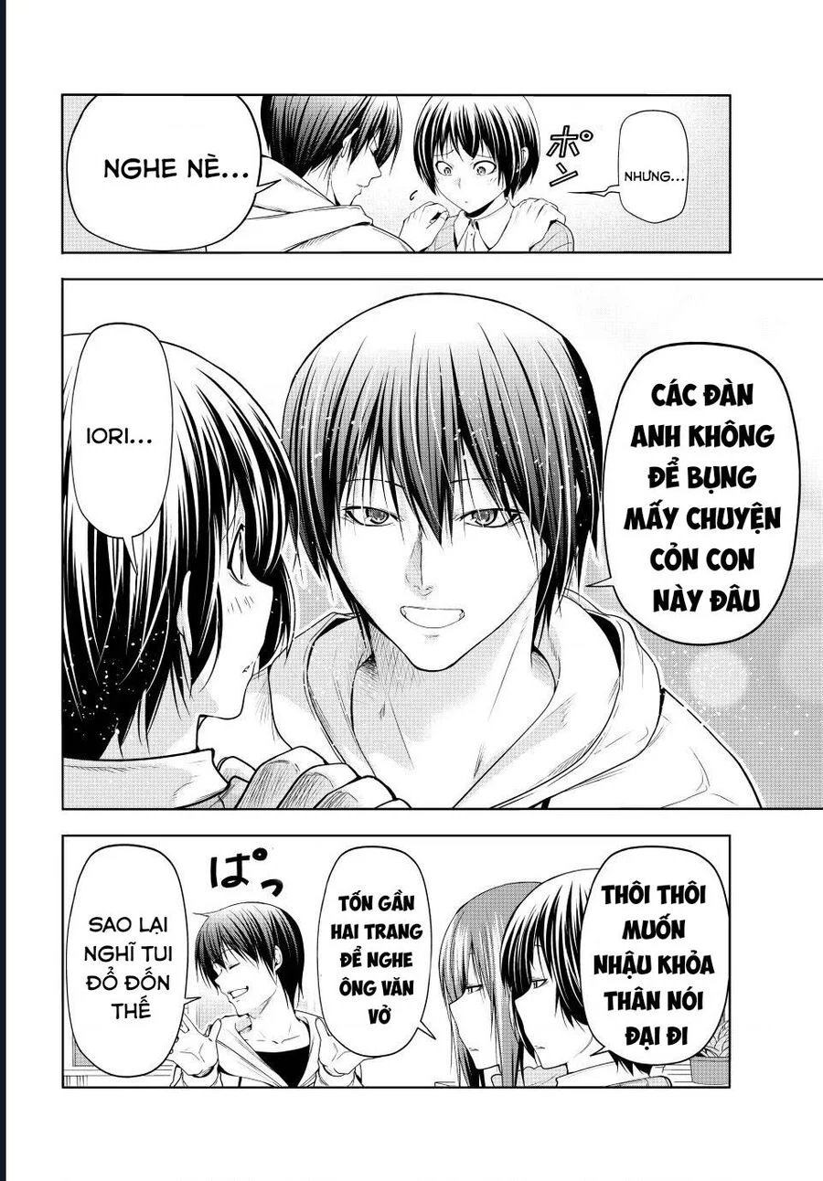 cô gái thích lặn - grand blue chapter 100 28