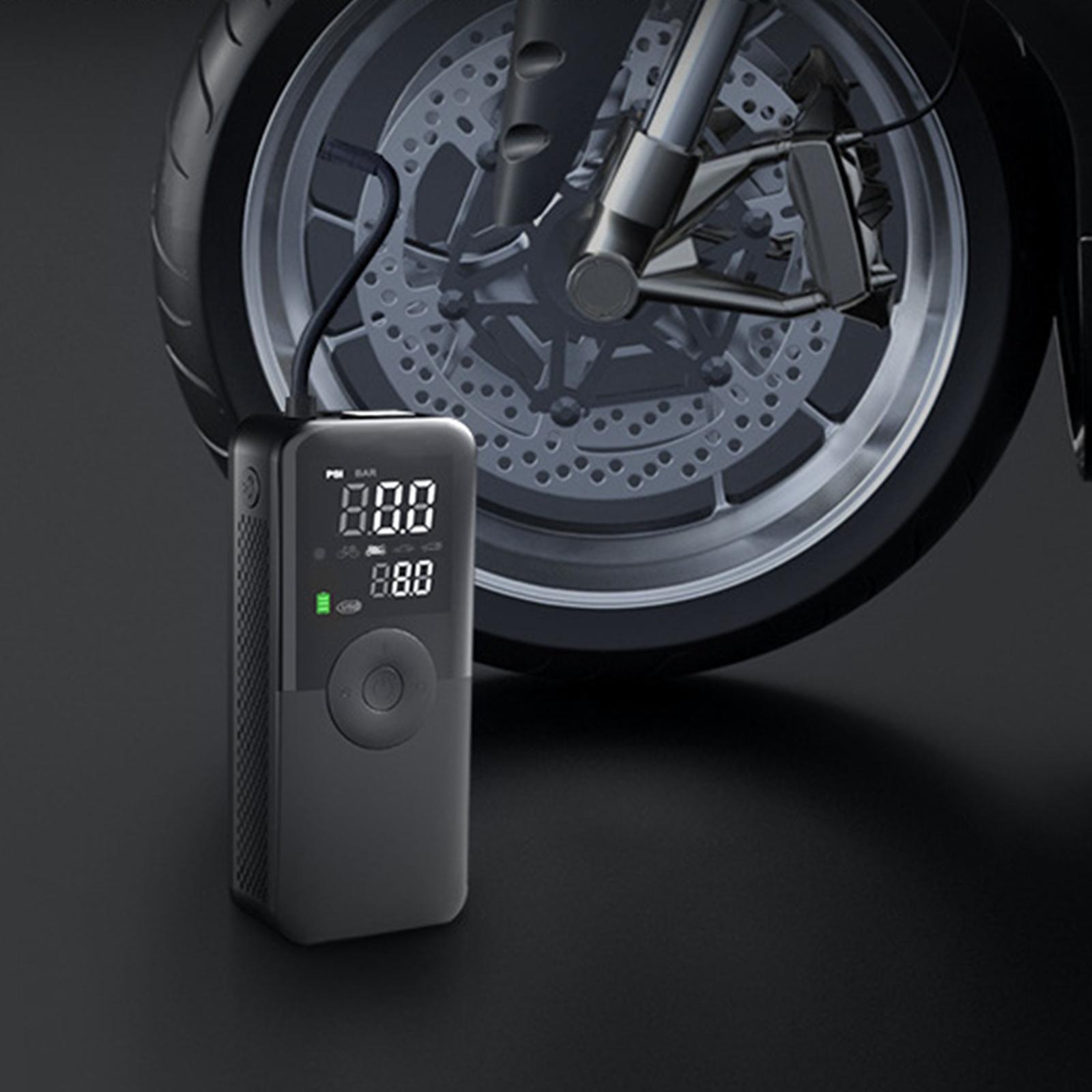 Air Compressor Tire Inflator Digital Display Tire Pump for Motorcycle
