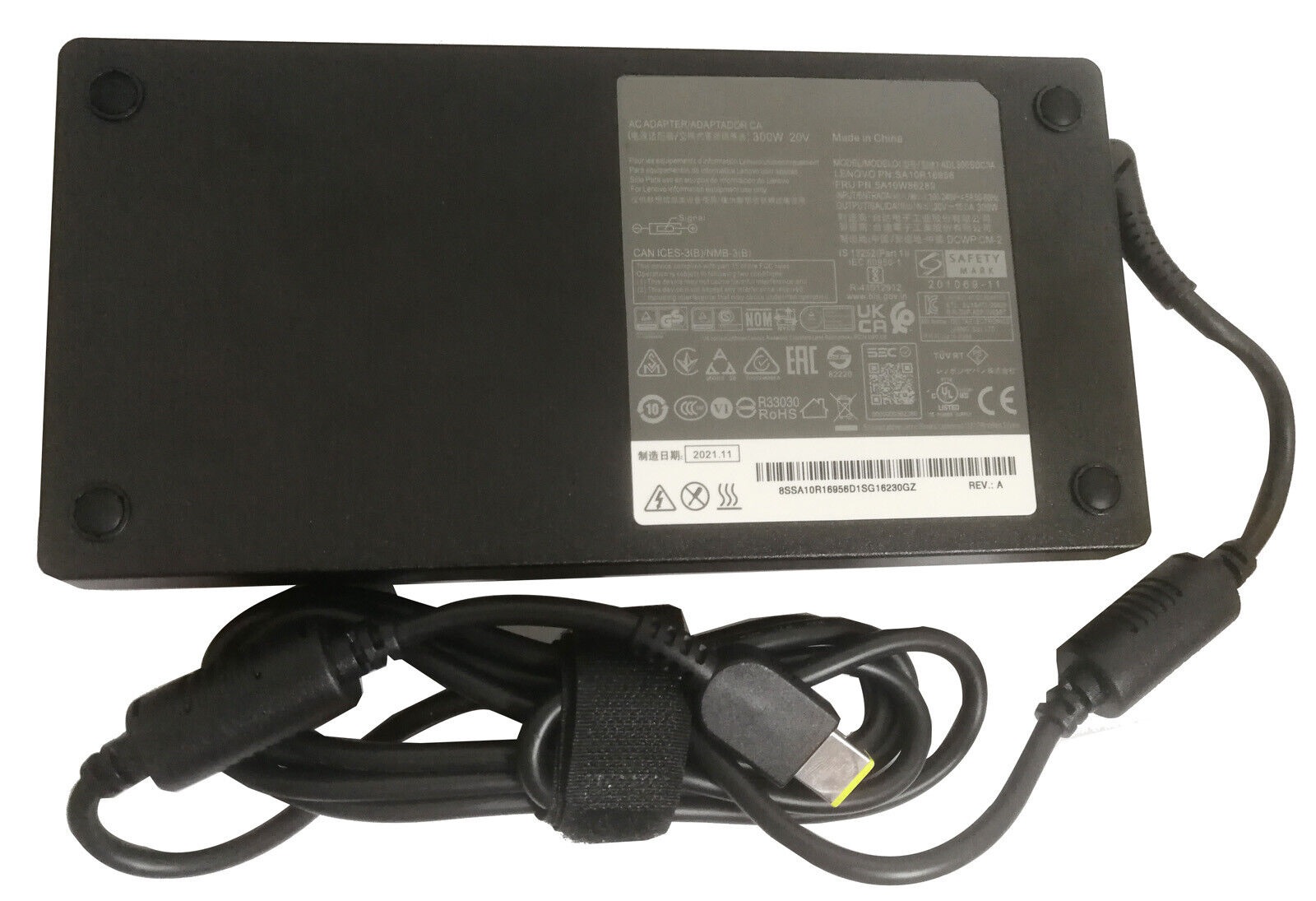 Sạc dành cho Laptop Lenovo Gaming Legion 5 Pro Legion 7 Pro Slim 20V 15a 300W AC Adapter (ADL300SDC3A)