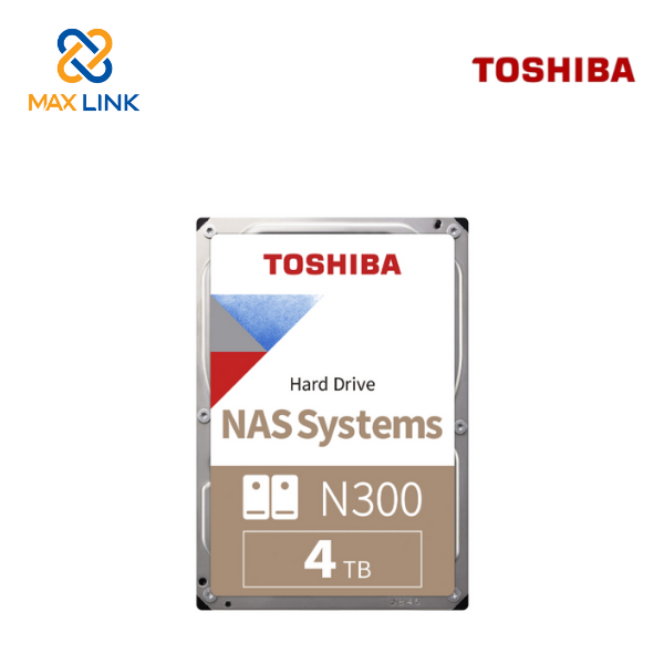 Ổ cứng HDD TOSHIBA NAS N300 4TB HDWG440UZSVA