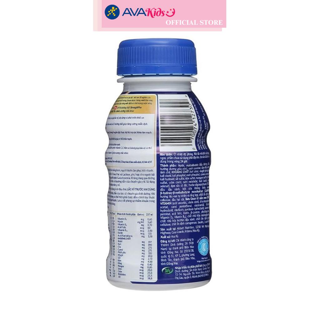 Lốc 6 chai sữa bột người lớn pha sẵn Ensure Gold hương vani 237 ml