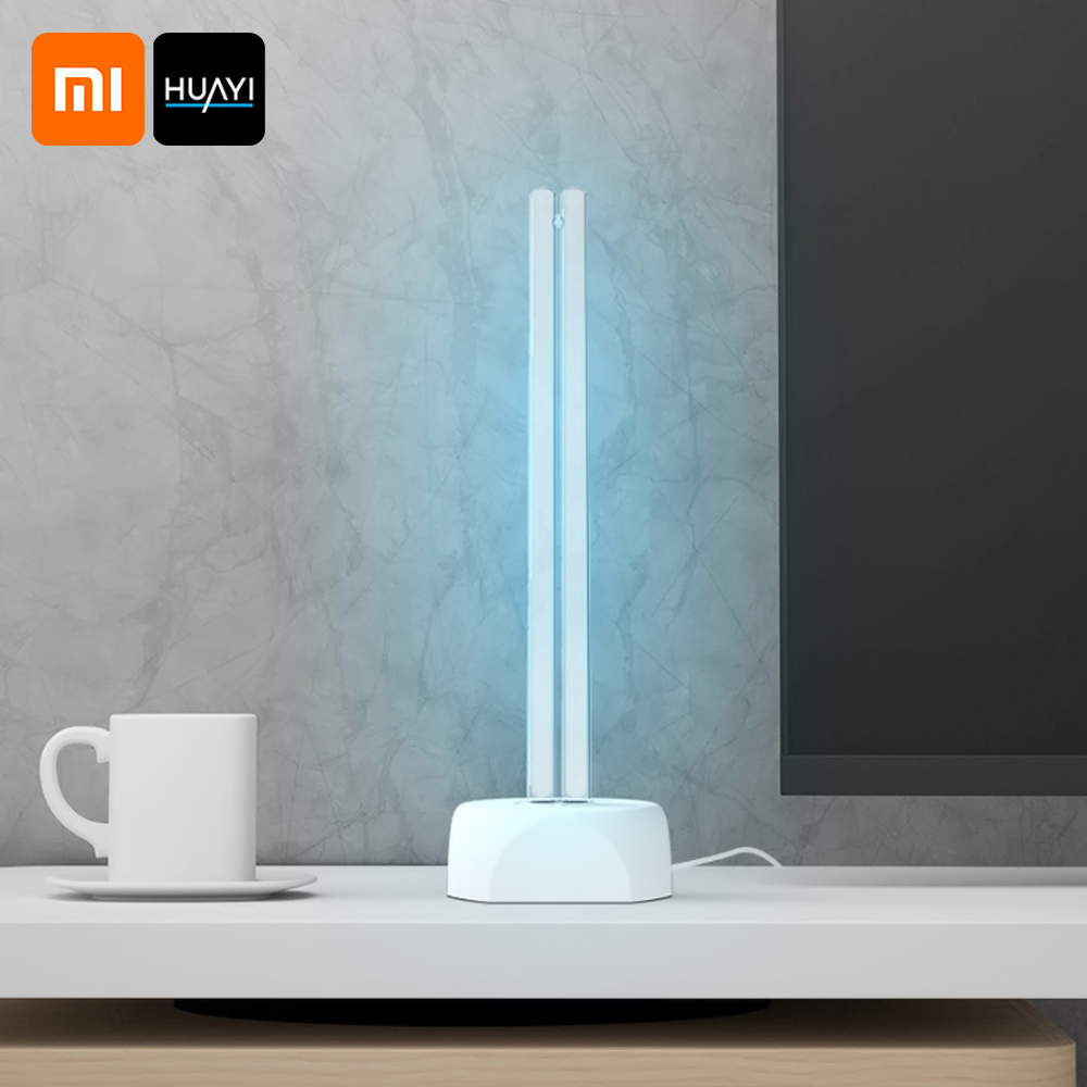 Đèn Khử Trùng 360° Xiaomi Huayi Bằng Tia UV Chế Độ Ozone Cho Diện Tích 40m²