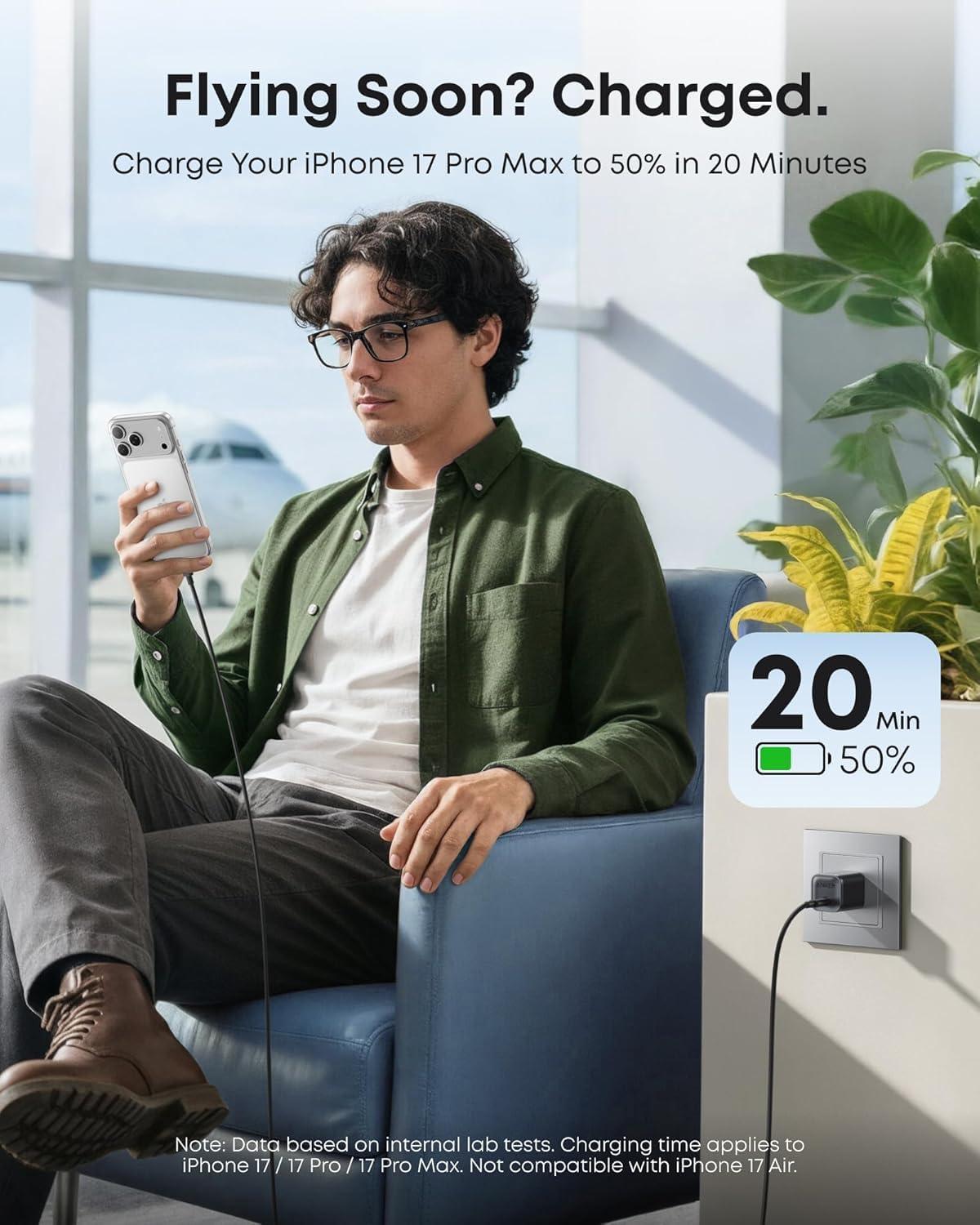 Củ sạc Anker Nano 1C 45W Trắng (White) A2692 - Hàng Chính Hãng