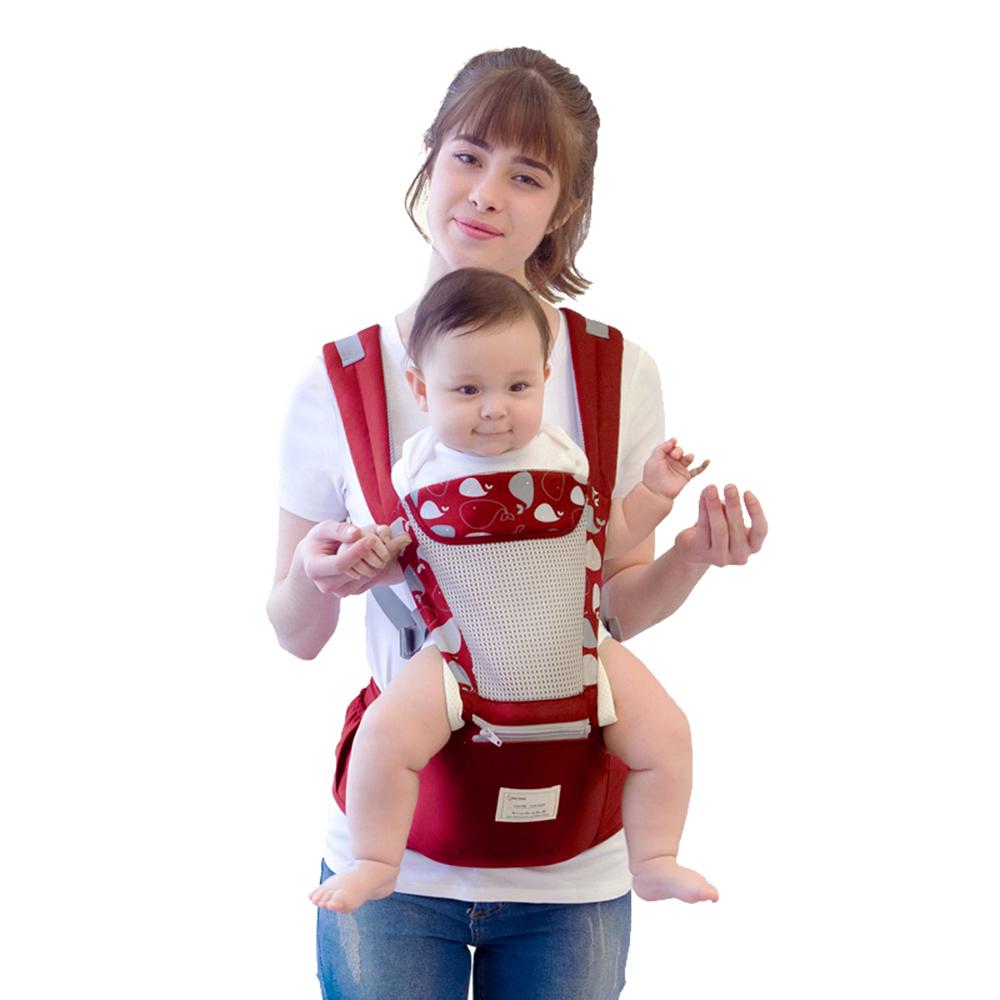 Ergonomic Em Bé Với Hông Ghế Ngồi Cho Trẻ Sơ Sinh Trẻ Em Bé Hipseat Sling Mặt Trước Kangaroo Quấn Bé Tàu Sân Bay Cho Bé 0-36 Tháng