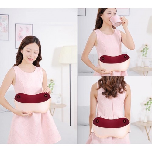 Gối (máy) massage hồng ngoại đa năng YIJIA YJ-209 - Hỗ trợ mát xa giảm mỡ bụng, hỗ trợ trị đau nhức mỏi cổ vai gáy