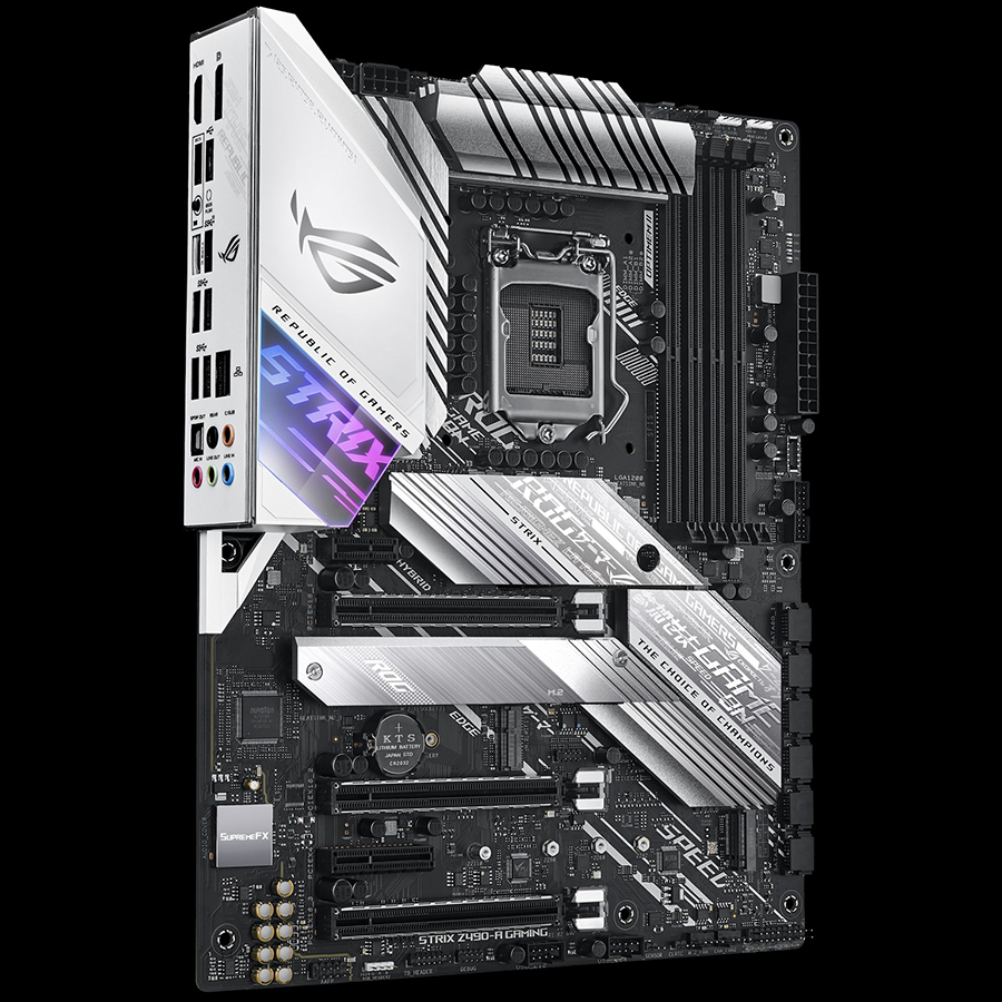 Bo Mạch Chủ Mainboard ASUS ROG STRIX Z490-A GAMING - Hàng Chính Hãng