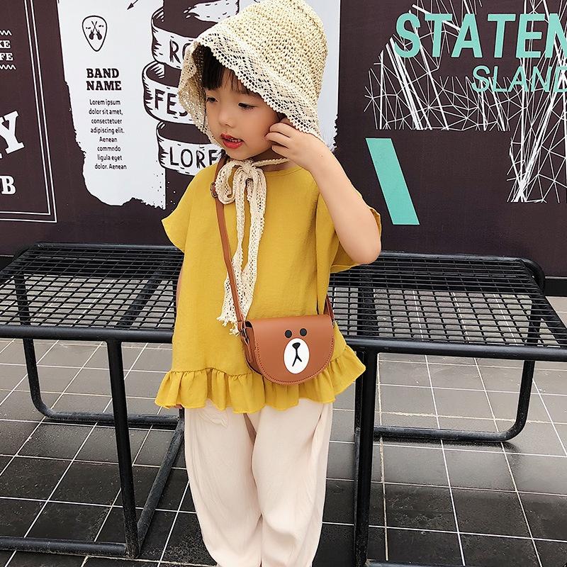 Túi mini hình bán nguyệt nắp gập nhiều màu nhiều họa tiết dễ thương đựng phụ kiện đồ chơi T583