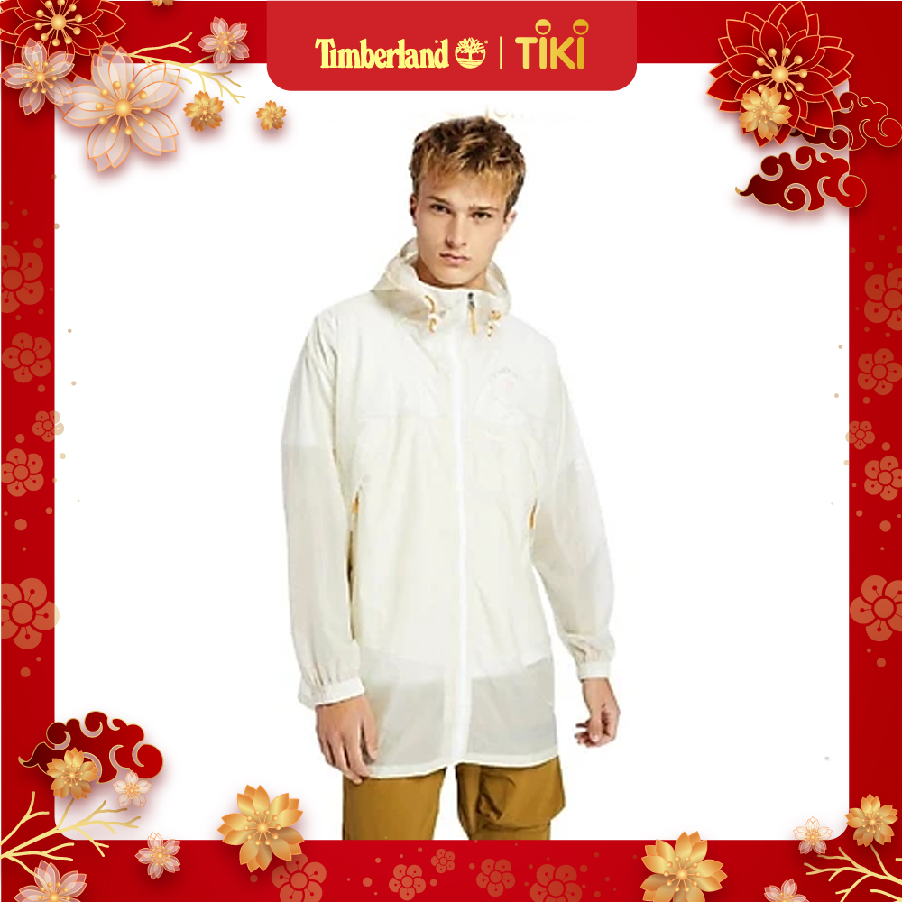 Áo Khoác Đi Mưa Nam Field Trip Lightweight Waterproof Poncho Màu Trắng Timberland TB0A2CZ514