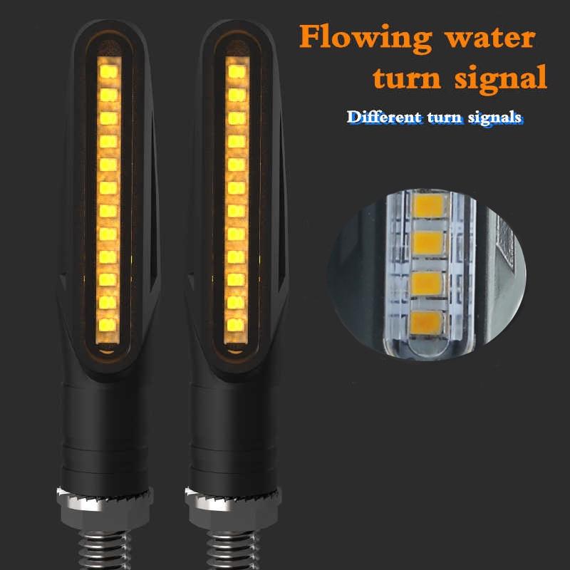 Set 2 Đèn Led Nhấp Nháy Tín Hiệu Cho Xe Mô Tô