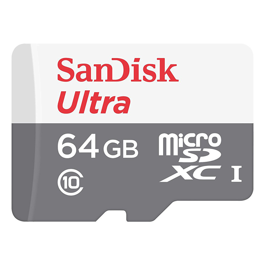 Thẻ Nhớ Micro SDXC SanDisk UHS-1 64GB Class 10  - Hàng Chính Hãng