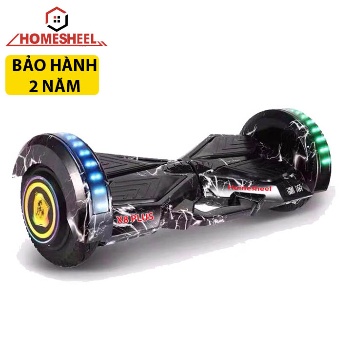 Xe điện cân bằng Homesheel X8 Plus – Phiên bản 2020 – Hàng chính hãng