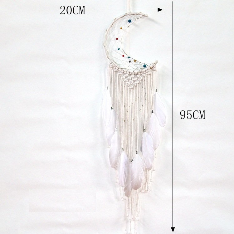 Dreamcatcher mặt trăng khuyết nắm bắt giấc mơ đẹp