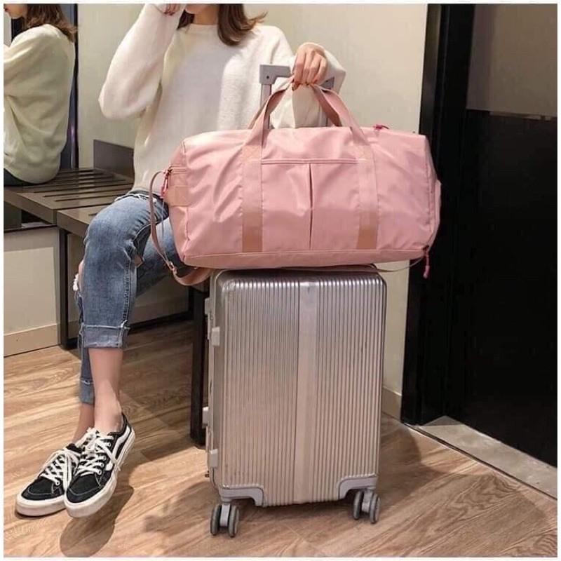 Túi du lịch lớn có ngăn để giày tiện lợi hàng xịn loại 1 - Túi đựng đồ gắn vali du lịch đa năng