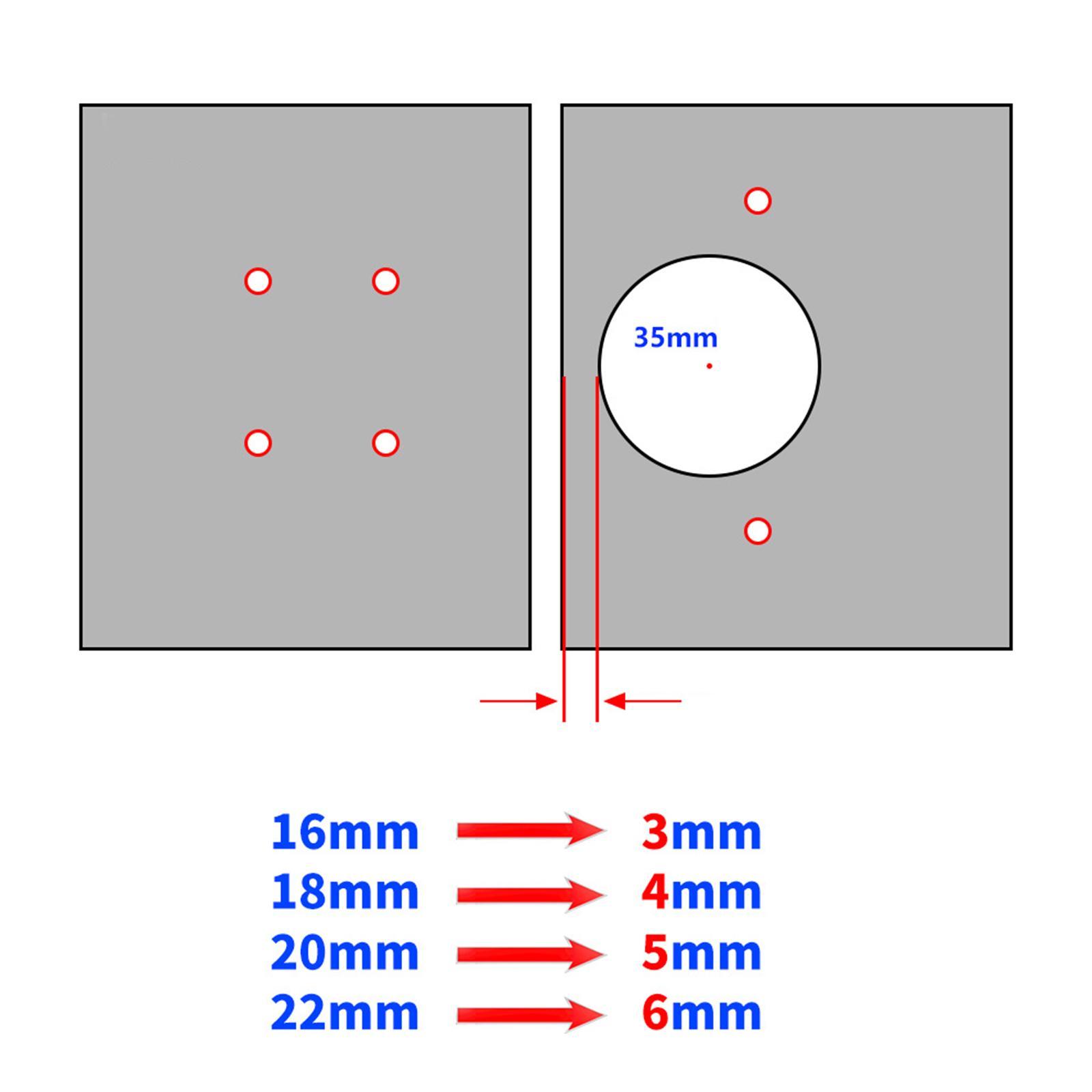 35mm Hinge Hole Locator Jig Drilling Fixture for Furniture Wardrobe Cupboard