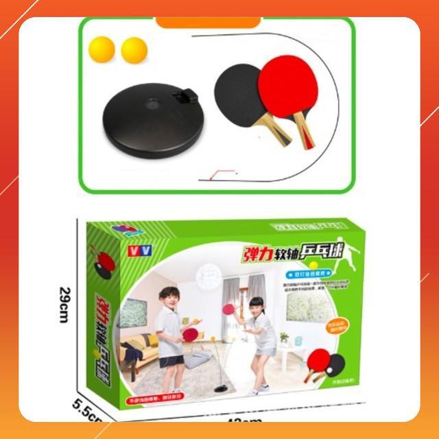 Hot Dụng cụ đánh bóng bàn luyện tập phản xạ cho bé 110cm Sky Life