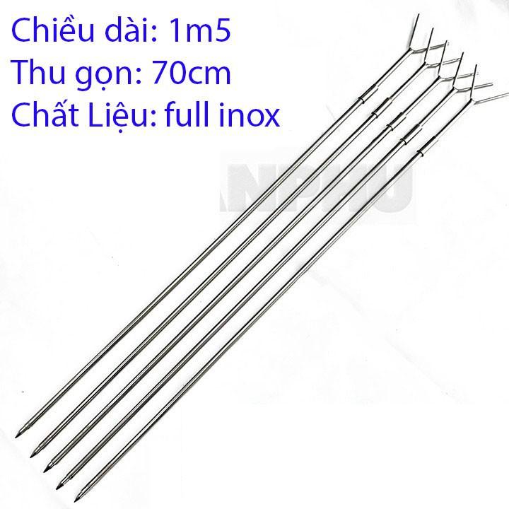 Chống cần câu chữ y 1m5 thu gọn 70cm KK-12