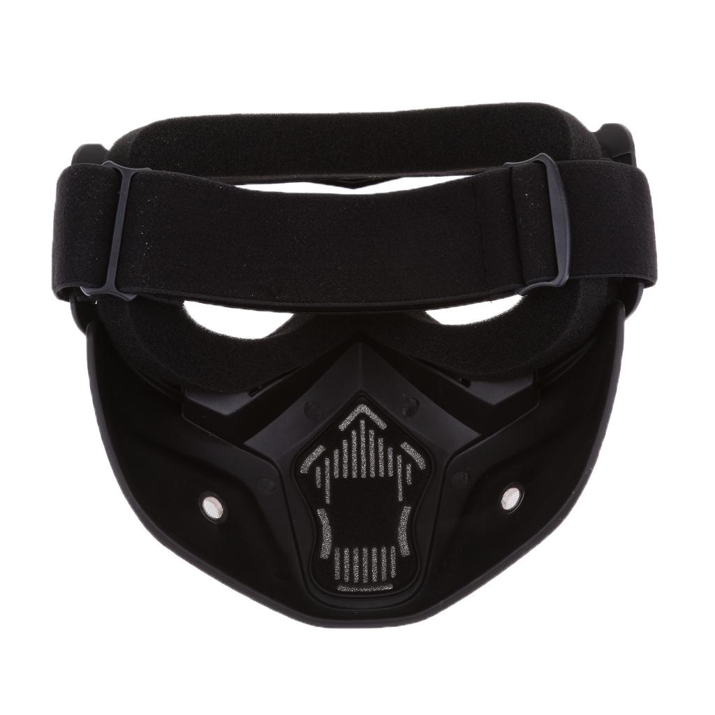 4Pcs Face Nose Mask Shield Anti-Fog Helmet Goggles Universal for Motorcycle