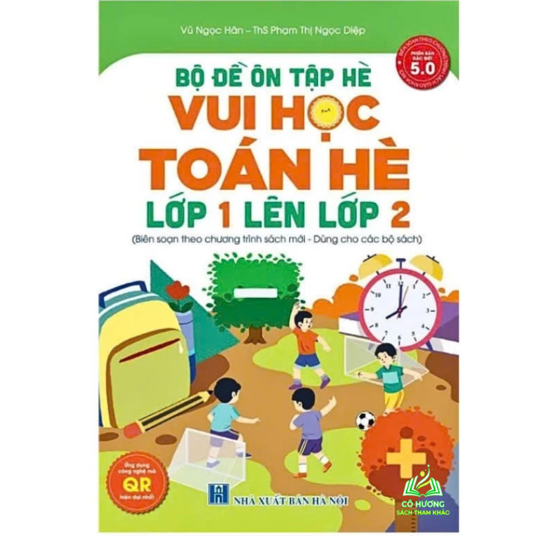 Sách -  Combo Bộ Đề Ôn Tập Hè Toán và Tiếng Việt Lớp 1 Lên Lớp 2