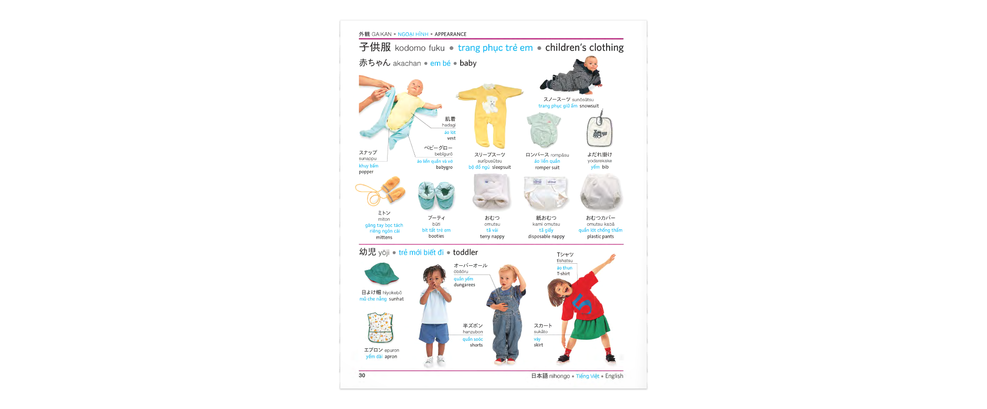 DK Trilingual Visual Dictionary – Japanese-Vietnamese-English