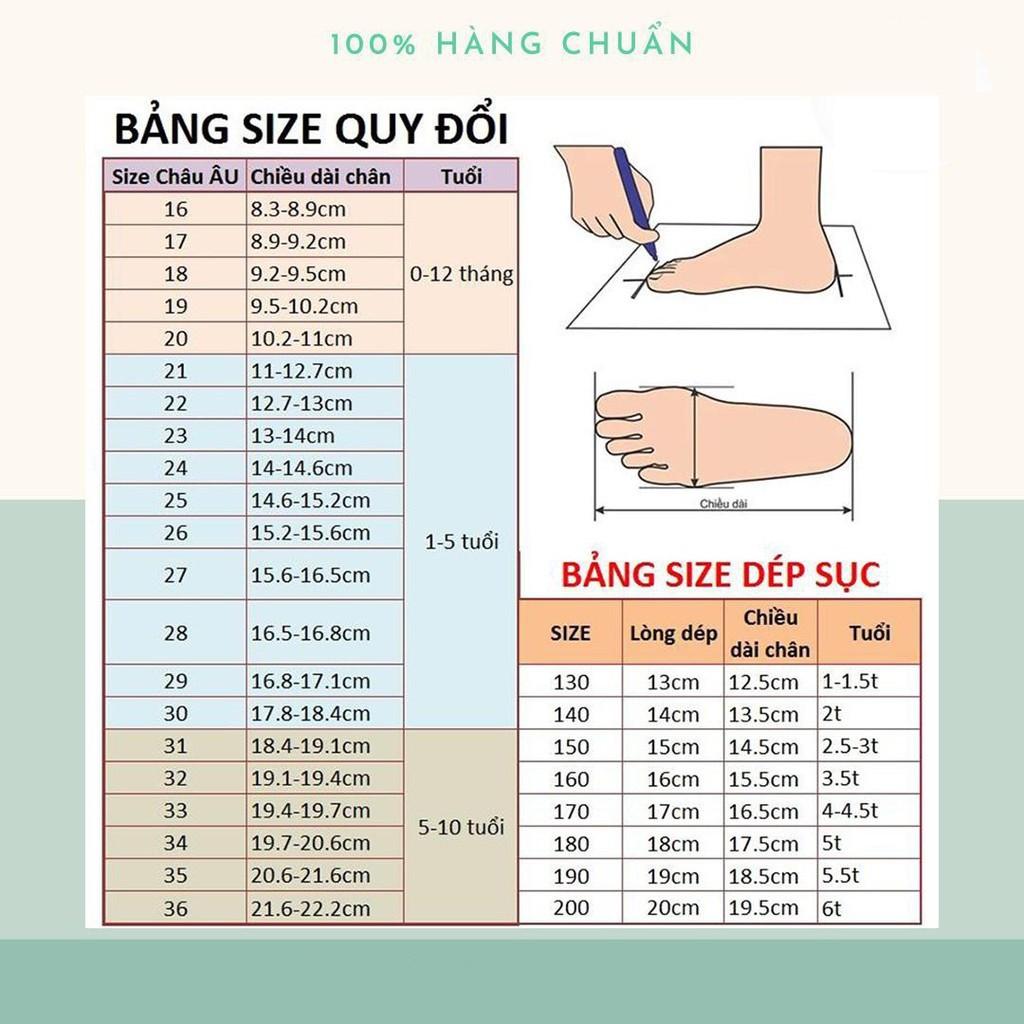 Dép cho bé Cheerful Mario QL-2277, dép sandal cho bé trai bé gái chống trơn trượt QDM2