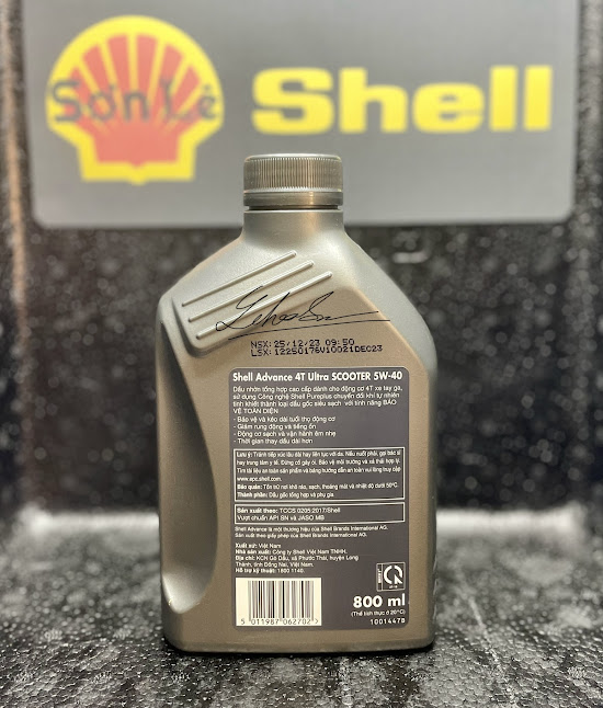 Shell Ultra Scooter, giành cho xe tay ga 800ml