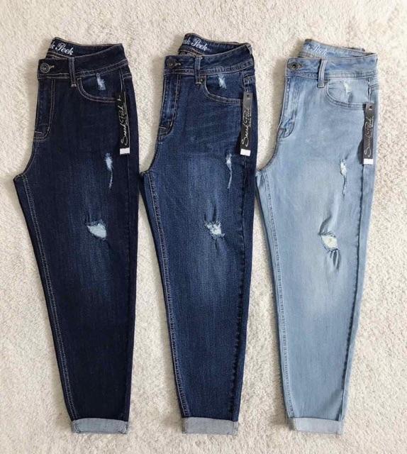 QUẦN BAGGY RÁCH NHẸ 9 TẤC